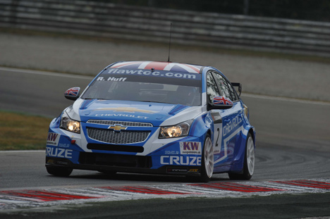 Robert Huff har taget pole position for 3. gang ud af 3 mulige.
